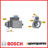 Bosch Starter Motor for MAN HOCL Lions City NL NM S¨¹ TGL TGM I 01/2002-On