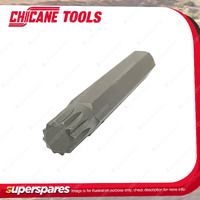 40 Pcs of Chicane Hex Torx & Spline Bits Set - 3/8" & 1/2" Dr Cr-V Bit Adaptor