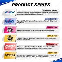 Exedy Clutch Kit for Volkswagen Eos 1F Jetta 1B 2.0L CFFB 2011-2016