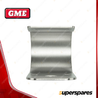 GME 63mm Wrap-Around Bullbar Bracket - 3mm Stainless Steel Finish MB104SS