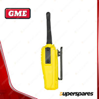 GME 5/1 Watt IP67 UHF CB Handheld Radio with LED torch - Yellow TX-SS6160XY