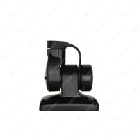 GME Single Swivel Rectangular Antenna Base ABL013B to Suit AW36xx Whips - Black