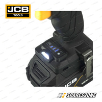 JCB Tools Professional 18V Impact Wrench 400Nm - 1/2" Drive with LED Light