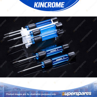 6 Pcs of Kincrome Precision TORX Screwdriver Set - T5 T6 T7 T8 T9 T10