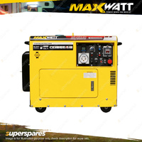 Maxwatt 6kVA 5000W Air Cooled Diesel Generator with 2 Wire Auto Start
