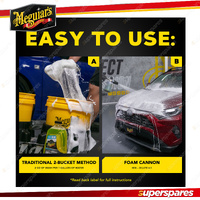 Meguiar's Hybrid Ceramic Wash & Wax 1.41L - Ceramic Protection 2-in-1 Car Wash