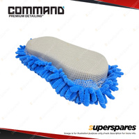 Command Hyper Shine Wash Sponge Blue - Quick and Effective Scratch-free Washing