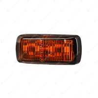 Narva 9-33V LED Front End Outline Marker Lamp w/ Side Indicator Amber 0.5m Cable