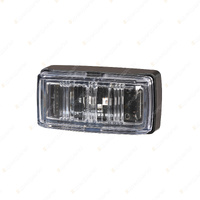 Narva LED Rear End Outline Marker Red w/ Black Base Clear Lens & 2.5m Cable