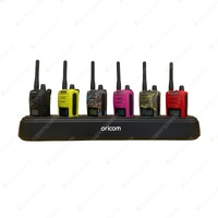 Oricom 6 Way Compact Charging Station - Suits DTX600 ULTRA550 Radios 2U0328