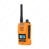 Oricom 5W Handheld UHF CB Radio Trade Pack - Twin Orange Radios IP67 DTXTP600OR