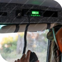 Oricom Compact 5 Watt UHF CB Radio - with Heavy Duty Microphone Plug UHF025