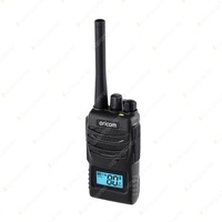 Oricom 5 Watt Handheld UHF CB Radio - with Microphone 80 Channels UHF5400BK-SPK