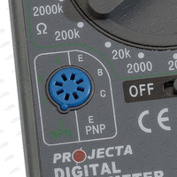 Projecta LCD Digital Multimeter Tester Meter Volt Amp Test Ohm AC