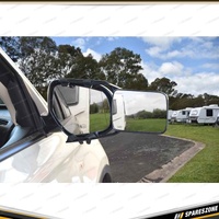 Pro-Kit Clamp-On Towing Mirror - Medium Clip On Flat Lens 159mm x 108mm