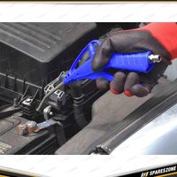 PK Tool 100mm 4 Inch Pistol Grip Air Duster Gun - Brass Insert Air Hose Fitting