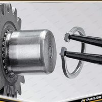 4 Pcs of PK Tool 175mm 7 Inch Straight & 90 Degree Nose Circlip Plier Set