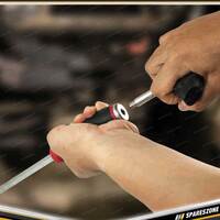 12 Pcs of PK Tool Phillips & Blade Screwdriver Set with 1/4" Dr Ratchet Handle