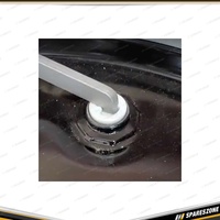 PK Tool Drum Lid Spanner - Dual Size 50mm & 19mm Non-Sparking Cast Aluminium