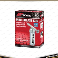 2 x PK Tool Mini Grease Guns - Capacity 80cc Working Pressure 1000psi
