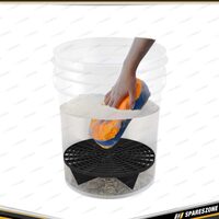 PK Wash Car Wash Bucket Grit Filter - Prevents Sponge Contamination from Dirt