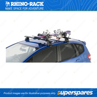Rhino Rack Ski and Snowboard Carrier 573 - 3 Skis or 2 Snowboards Inside 325 mm