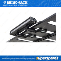 Rhino Rack Pioneer LED Light Bracket Kit 43156 - Suits Pioneer Trays & Platforms