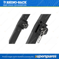 Rhino Rack Aluminium Folding Ladder RAFL - Includes Mounting Brackets & Hardware