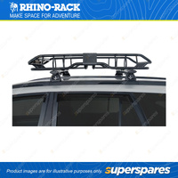 Rhino Rack Small XTray RMCB01 - 200x1200x900mm Black Powder-Coated Steel