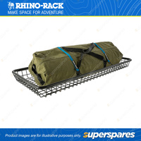 2 x Rhino Rack 3.0m Tie Down Straps with Hook RTDH3 - Used with Eye Bolt Kits