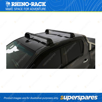 Rhino Rack Vortex ROC25 Flush Black 2 Bar Roof Rack RV0657B - VGS Bar Strip