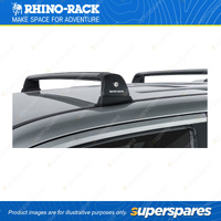 Rhino Rack Vortex RVP Black 2 Bar Roof Rack RVP24 - Factory Mounting Point
