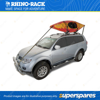 Rhino Rack Fixed J Style Kayak Carrier S510 - Includes Stainless Steel Hardware