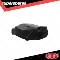 SAAS Car Cover Indoor Classic Ultra 4 Way 4.40m-4.7m Black Finish