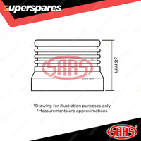 SAAS Steering Wheel Boss Kit Cast Alloy Black for Miscellaneous 40mm Extension