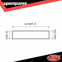 SAAS Stainless Steel Exhaust Tip Secure Onto Exhaust for Ford Falcon EF EL AU