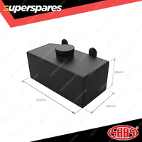 SAAS Windscreen Washer Bottle Black Alloy for Holden Brougham Monaro Torana