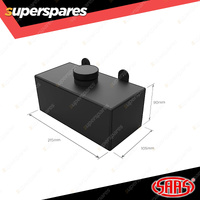 SAAS Windscreen Washer Bottle Black Alloy for Holden Torana Belmont Kingswood