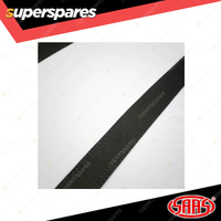 SAAS Car Cover Indoor Breathable Classic Ute Large 5.3m Black With White Stripes