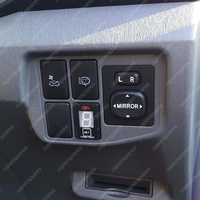 SAAS Digital Turbo Timer Switch Mount Gauge Auto for Toyota 40 x 20