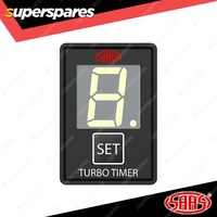 SAAS Digital Turbo Timer Switch Mount Gauge Auto for Toyota 32 x 22