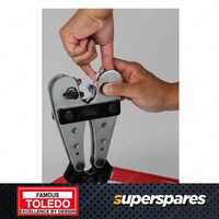 Toledo Heavy Duty Cable Lug Crimper - 650 Length Crimp Range 10-120