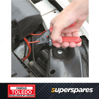 Toledo Electrical Wire Cutter Mini 140mm Overall Length PVC dipped handle