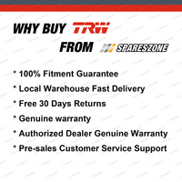 Rear TRW Disc Rotors + Brake Pads for Lexus RX 270 350 AGL10 GGL15 2008-2015