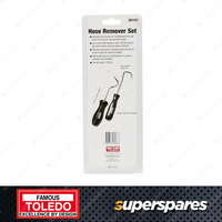 Toledo Hose Remover Set 2 pcs - 200mm with Ergonomic Moulded Plastic Handle