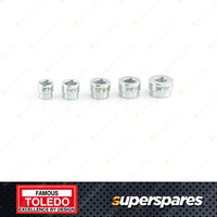 Toledo Bearing & Seal Installer Kit 20 pcs - 3 Drivers & 16 Adaptors 9.5mm-35mm