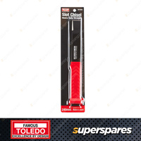 Toledo Heavy Duty Straight Slot Chisel - Blade Width 25mm Blade Thickness 5.5mm