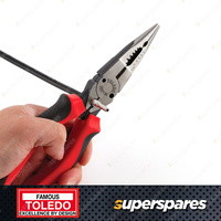 Toledo Multifunction Electrical Plier - 210mm Ergonomic Dual Component Handles
