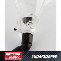Toledo Filling Funnel Set - with Extension Tube and Polypropylene Adaptor