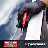 Toledo Flat Blade Pocket Screwdriver - Features Handy Steel Pocket Clip